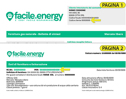 autolettura facile energy