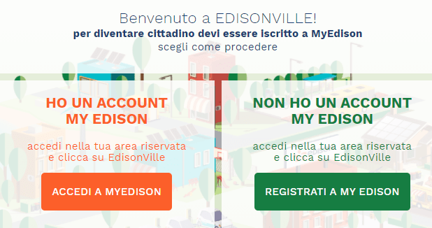 Registrazione EdisonVille