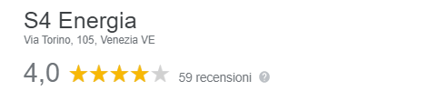 Recensioni S4 Energia