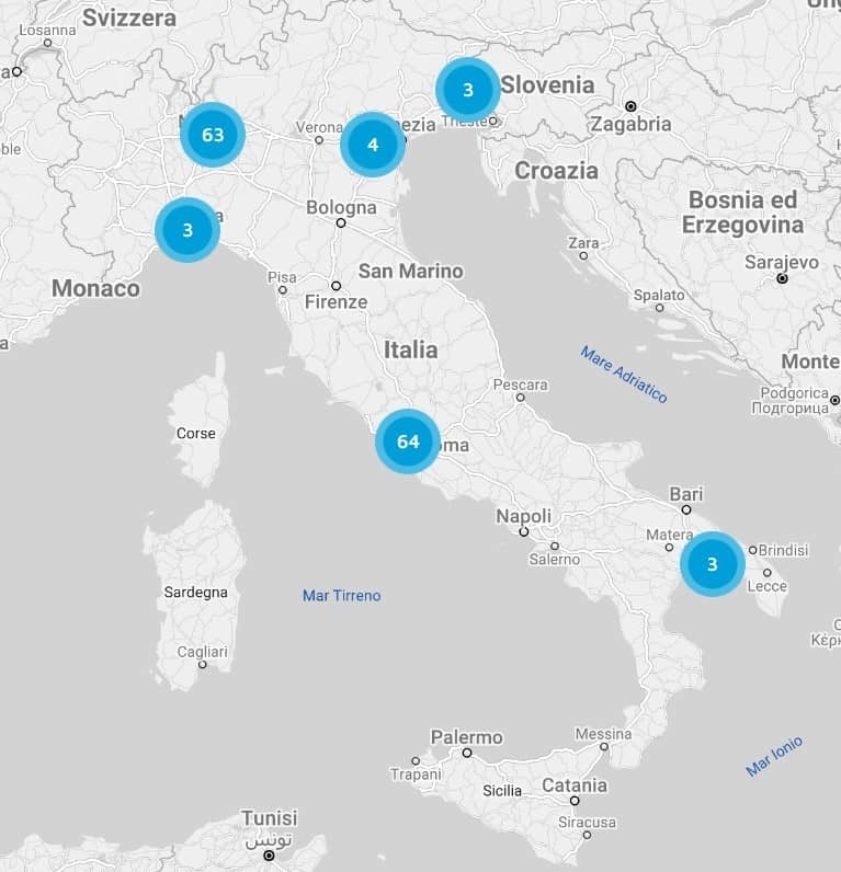 spazio a2a in italia