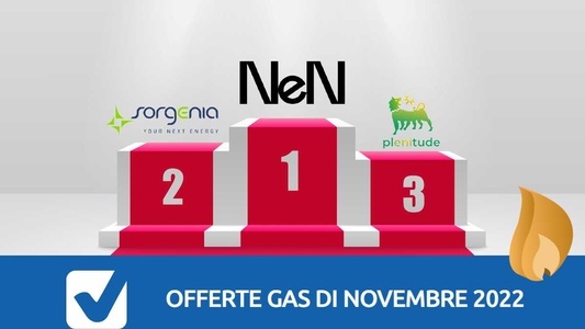 Offerte Gas Novembre