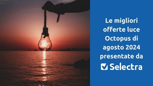 offerte luce octopus energy agosto 2024