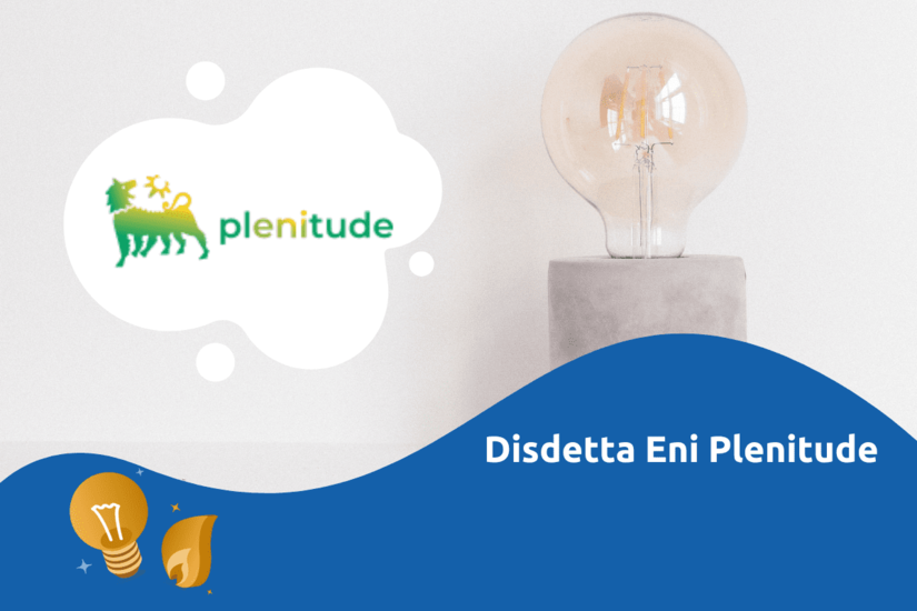 Disdetta Eni Plenitude
