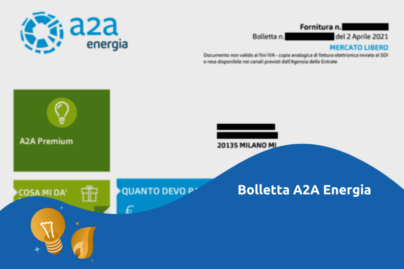 Bolletta A2A Energia