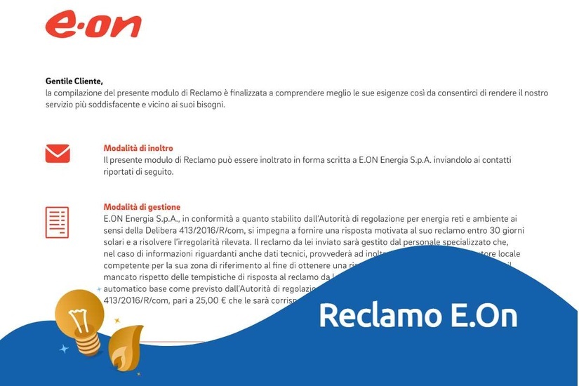 Reclamo Eon