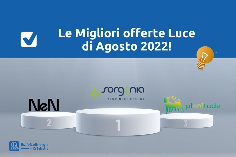 Offerte luce di agosto
