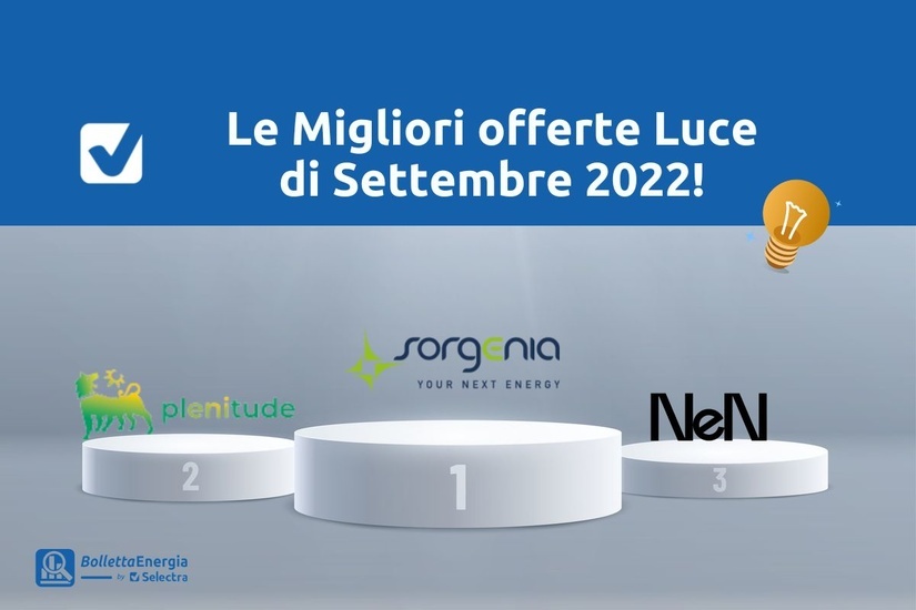 Offerte Luce Settembre 2022
