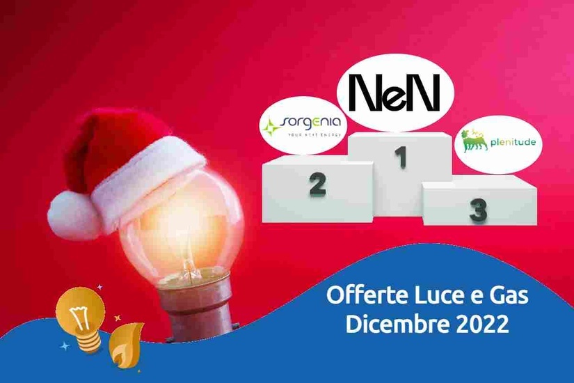 Offerte luce gas dicembre 2022