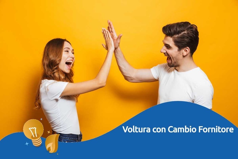 voltura con cambio fornitore