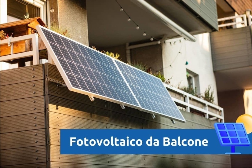 fotovoltaico da balcone