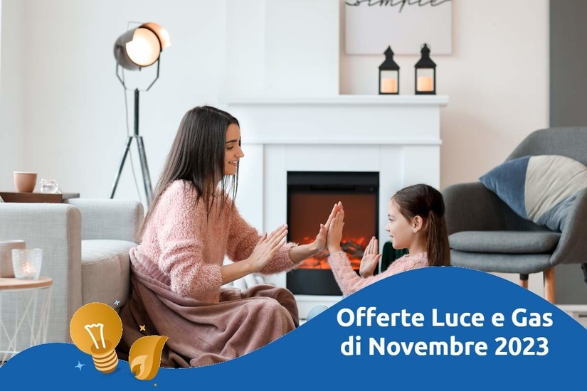 Offerte luce e gas novembre 2023