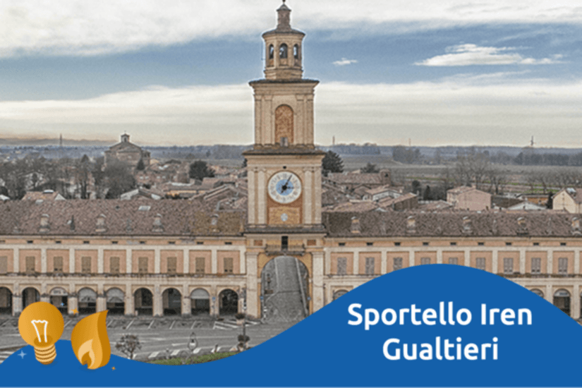 Dove si trova lo sportello Iren a Gualteri e come raggiungerlo?